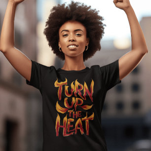 Die Hitze stilisieren T-Shirt
