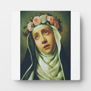 Die hl. Rosa von Lima Der Engel von Peru Fine Art Fotoplatte