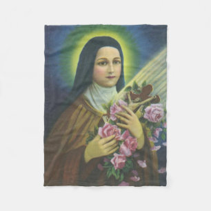 Die hl. Therese die Kleine Blume Karmeliternonne Fleecedecke