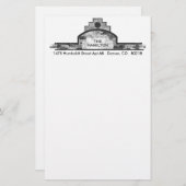 die Hmilton Briefpapier (Vorne/Hinten)