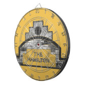 die Hmilton Dartscheibe (Vorderseite rechts)