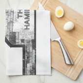 die Hmilton Geschirrtuch (Viertel Falte)