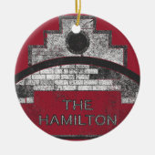 die Hmilton Keramikornament (Vorne)