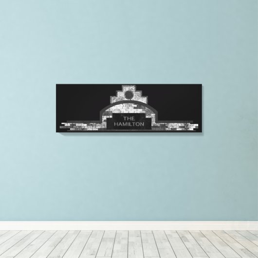 die Hmilton Leinwanddruck (Insitu (Holzboden))