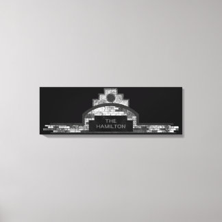 die Hmilton Leinwanddruck