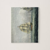 Die HMS Victory, die für die französische Linie Puzzle (Vertikal)