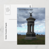 DIE HOBELSPÄNE-BRIGADE DER SICHELN POSTKARTE (Vorne/Hinten)