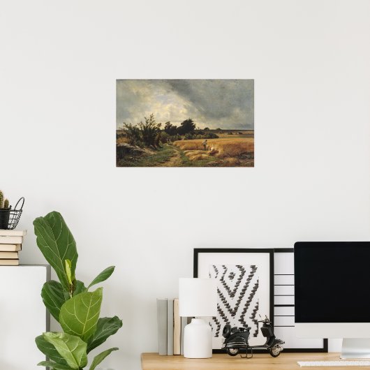 Die Hochebene von Ormesson Poster (Heimbüro)