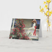 Die hochrote Rambler-schöne Kunst Karte (Gelbe Blume)