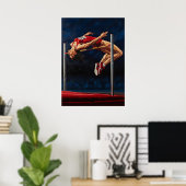 DIE HOCHSPRINGERIN (The High Jumper) Poster (Heimbüro)