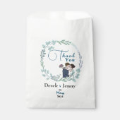 Die Hochzeit blauer Liebhaber Geschenktütchen (Vorderseite)