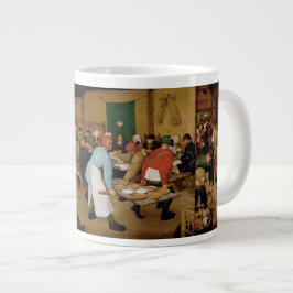 Die Hochzeit der Bauern durch Pieter Bruegel, der Jumbo-Tasse