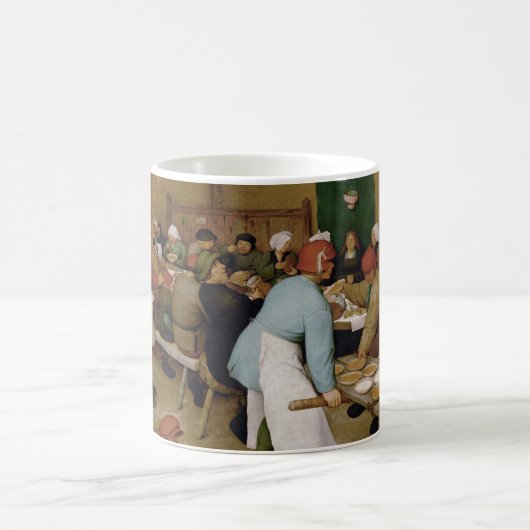 Die Hochzeit der Bauern durch Pieter Bruegel, der Kaffeetasse (Mittel)