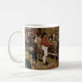 Die Hochzeit der Bauern durch Pieter Bruegel, der Kaffeetasse (Links)