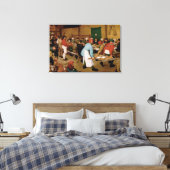 Die Hochzeit der Bauern durch Pieter Bruegel, der  Leinwanddruck (Insitu (Schlafzimmer))