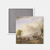 Die Hochzeit der Bauern Magnet (Vorderseite/Rückseite)