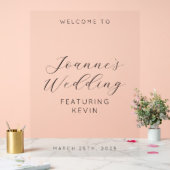 Die Hochzeit der Braut mit der Groomfeier Acrylschild (Hochzeit)