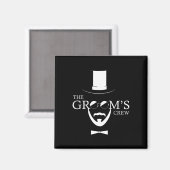 Die Hochzeit der Groomschen Crew Magnet (Vorderseite/Rückseite)