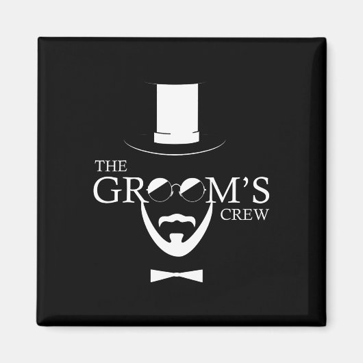 Die Hochzeit der Groomschen Crew Magnet (Vorne)