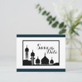 Die Hochzeit der islamischen Moschee rettet das Da Ankündigungspostkarte (Stehend Vorderseite)