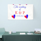 Die Hochzeit des Begleiters des Pärchens Anfangsbu Banner (Messeveranstaltung)