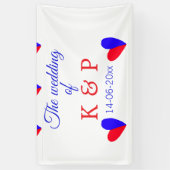 Die Hochzeit des Begleiters des Pärchens Anfangsbu Banner (Vertikal)