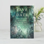 Die Hochzeit des bezauberten grünen Mauren retten  Einladung (Stehend Vorderseite)