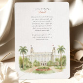 Die Hochzeit des BREAKERS Palm Beach Einladung