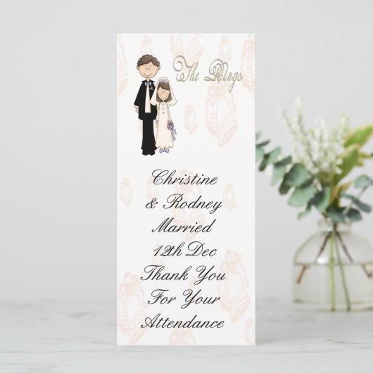 Die Hochzeit des Empfangs (Stehend Vorderseite)