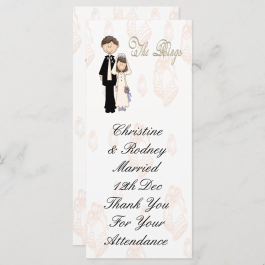 Die Hochzeit des Empfangs (Vorne/Hinten)