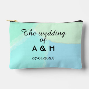 Die Hochzeit des Paares Anfangsbuchstabe des Namen Zubehörtasche
