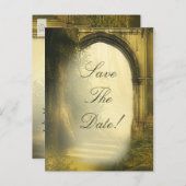 Die Hochzeit des verzauberten Waldschlages rettet  Ankündigungspostkarte (Vorne/Hinten)