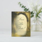 Die Hochzeit des verzauberten Waldschlages rettet  Ankündigungspostkarte (Stehend Vorderseite)