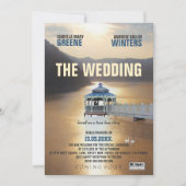 Die Hochzeit Einladung (Vorderseite)