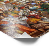 Die Hochzeit in Cana | Paolo Veronese | Fotodruck (Ecke)