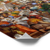 Die Hochzeit in Cana | Paolo Veronese | Poster (Ecke)