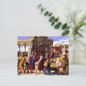 Die Hochzeit in Cana Postkarte (Stehend Vorderseite)