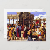 Die Hochzeit in Cana Postkarte (Vorne/Hinten)