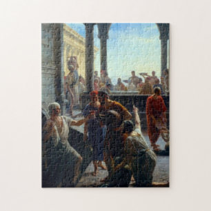 Die Hochzeit in Cana von Carl Bloch Puzzle