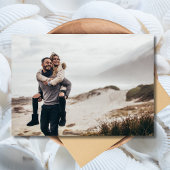Die Hochzeit in Urlaubsort des Strandes ist kosten Save The Date