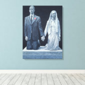 Die Hochzeit Leinwanddruck (Insitu (Holzboden))