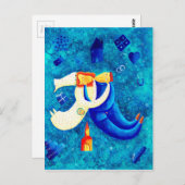 Die Hochzeit Postkarte (Vorne/Hinten)