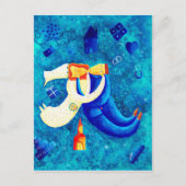 Die Hochzeit Postkarte (Vorderseite)