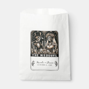 DIE HOCHZEIT Tarot-Skelette Braut & Bräutigam Geschenktütchen