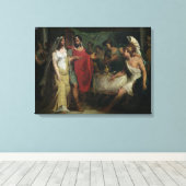 Die Hochzeit von Alexander dem Großen und Roxana Leinwanddruck (Insitu (Holzboden))