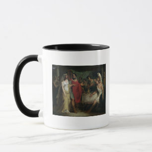 Die Hochzeit von Alexander der Große und von Tasse