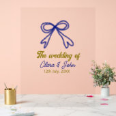 Die Hochzeit von Goldmedaille Acrylschild (Hochzeit)