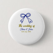 Die Hochzeit von Goldmedaille Button (Vorderseite)