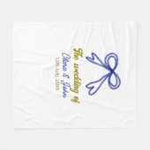 Die Hochzeit von Goldmedaille Fleecedecke (Vorderseite (Horizontal))