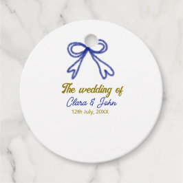 Die Hochzeit von Goldmedaille Geschenkanhänger